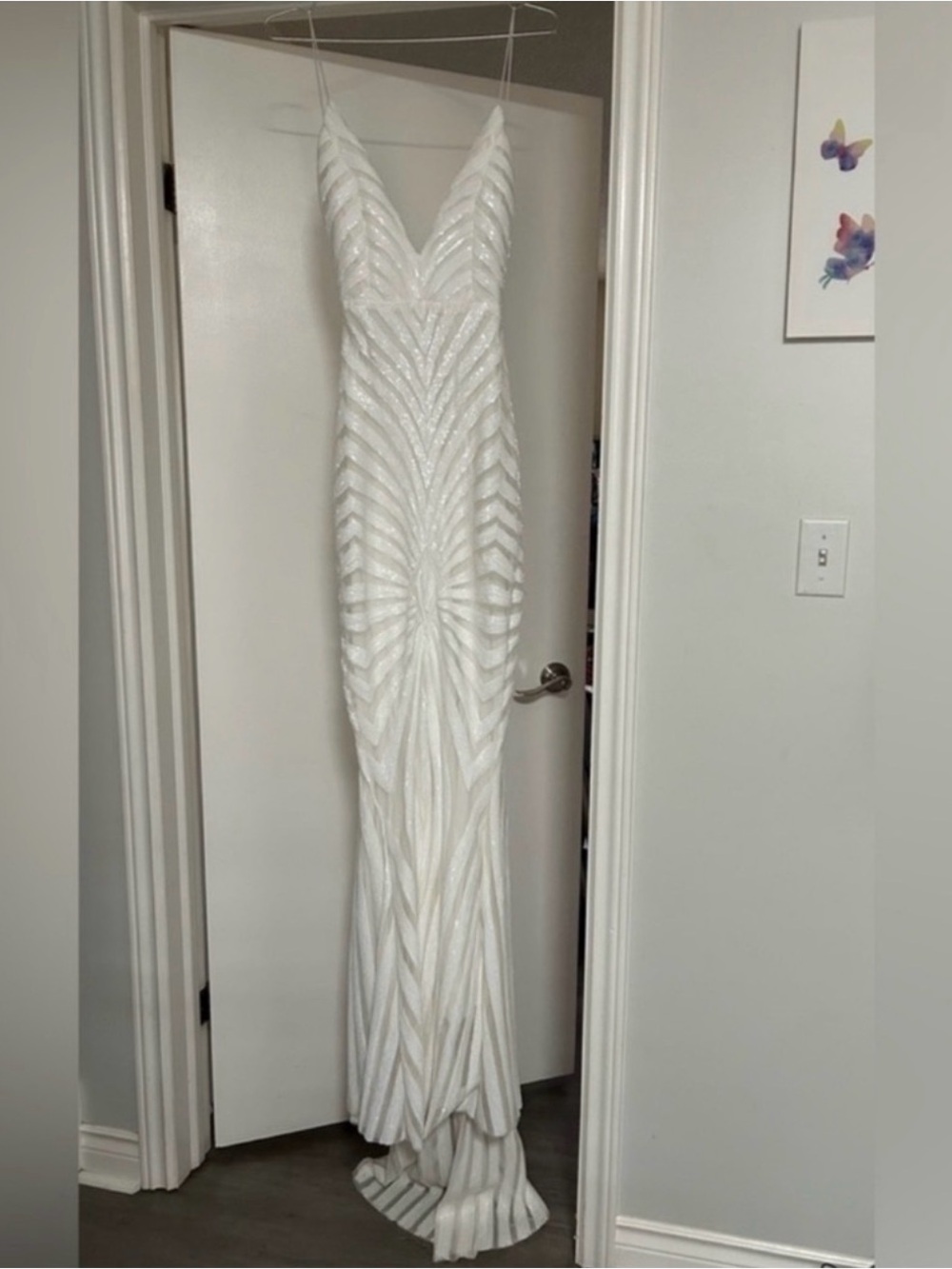 Backless Sparkly Sequin Mermaid Gown *Serious Inquiries Only Please*
